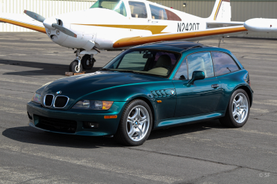 1999 BMW Z3 Coupe in Boston Green Metallic over E36 Sand Beige