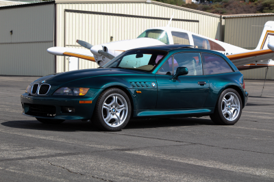 1999 BMW Z3 Coupe in Boston Green Metallic over E36 Sand Beige