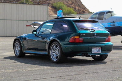 1999 BMW Z3 Coupe in Boston Green Metallic over E36 Sand Beige