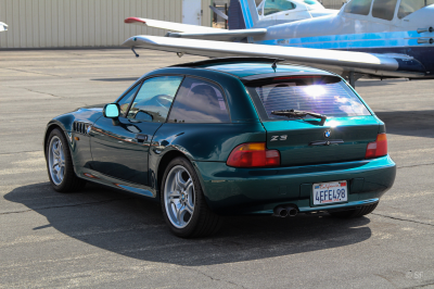 1999 BMW Z3 Coupe in Boston Green Metallic over E36 Sand Beige