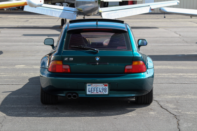 1999 BMW Z3 Coupe in Boston Green Metallic over E36 Sand Beige