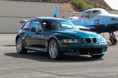 1999 BMW Z3 Coupe in Boston Green Metallic over E36 Sand Beige