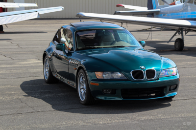 1999 BMW Z3 Coupe in Boston Green Metallic over E36 Sand Beige