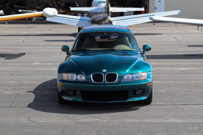 1999 BMW Z3 Coupe in Boston Green Metallic over E36 Sand Beige