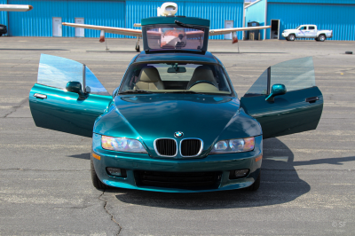 1999 BMW Z3 Coupe in Boston Green Metallic over E36 Sand Beige