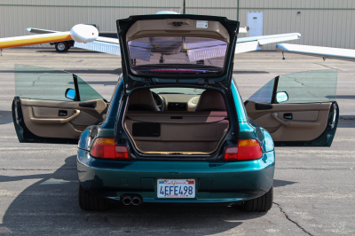 1999 BMW Z3 Coupe in Boston Green Metallic over E36 Sand Beige
