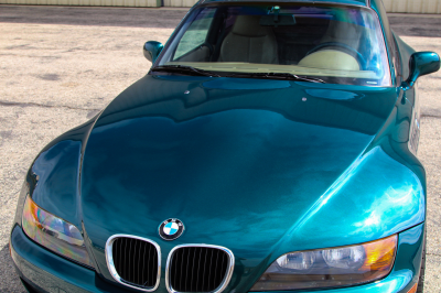 1999 BMW Z3 Coupe in Boston Green Metallic over E36 Sand Beige