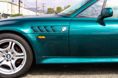 1999 BMW Z3 Coupe in Boston Green Metallic over E36 Sand Beige