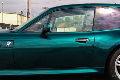 1999 BMW Z3 Coupe in Boston Green Metallic over E36 Sand Beige