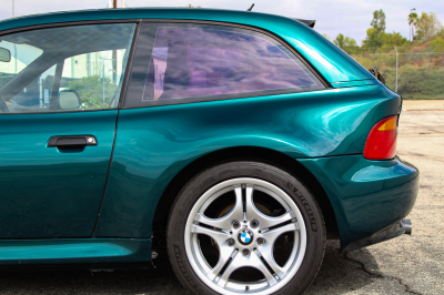 1999 BMW Z3 Coupe in Boston Green Metallic over E36 Sand Beige