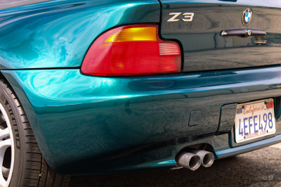1999 BMW Z3 Coupe in Boston Green Metallic over E36 Sand Beige