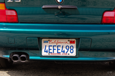 1999 BMW Z3 Coupe in Boston Green Metallic over E36 Sand Beige