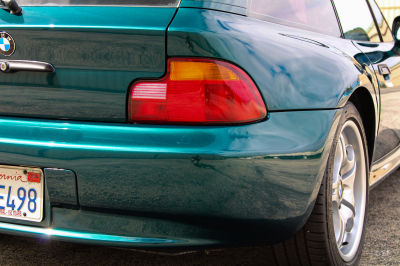 1999 BMW Z3 Coupe in Boston Green Metallic over E36 Sand Beige