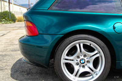 1999 BMW Z3 Coupe in Boston Green Metallic over E36 Sand Beige