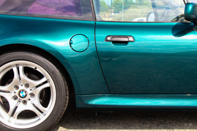 1999 BMW Z3 Coupe in Boston Green Metallic over E36 Sand Beige