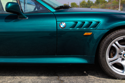 1999 BMW Z3 Coupe in Boston Green Metallic over E36 Sand Beige