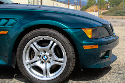 1999 BMW Z3 Coupe in Boston Green Metallic over E36 Sand Beige