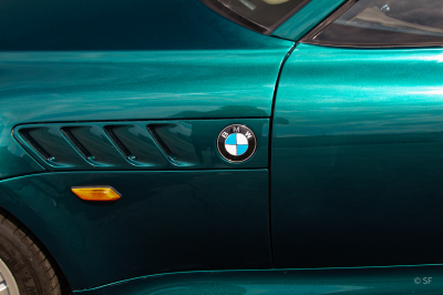 1999 BMW Z3 Coupe in Boston Green Metallic over E36 Sand Beige