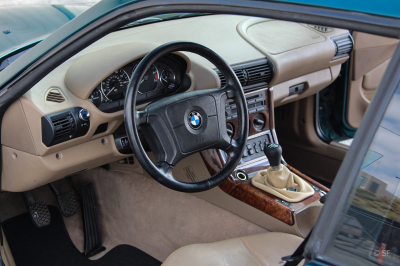 1999 BMW Z3 Coupe in Boston Green Metallic over E36 Sand Beige