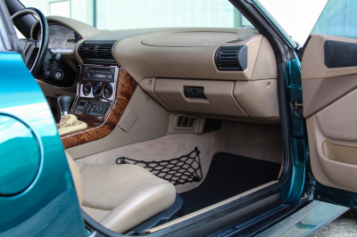 1999 BMW Z3 Coupe in Boston Green Metallic over E36 Sand Beige