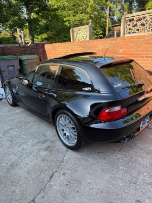 1999 BMW Z3 Coupe in Jet Black 2 over Black