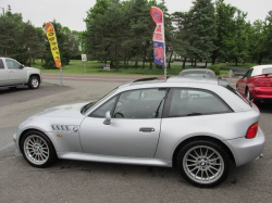 1999 BMW Z3 Coupe in Arctic Silver Metallic over Black
