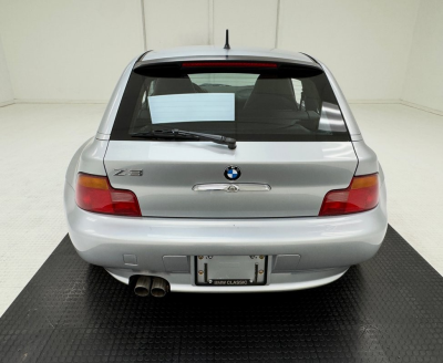 1999 BMW Z3 Coupe in Arctic Silver Metallic over Black