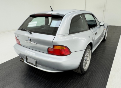 1999 BMW Z3 Coupe in Arctic Silver Metallic over Black