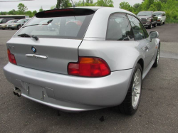 1999 BMW Z3 Coupe in Arctic Silver Metallic over Black
