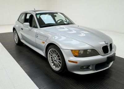1999 BMW Z3 Coupe in Arctic Silver Metallic over Black