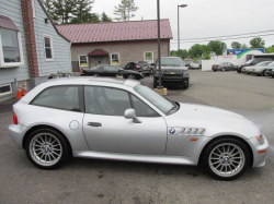 1999 BMW Z3 Coupe in Arctic Silver Metallic over Black