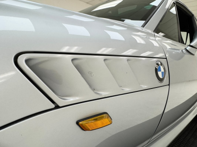 1999 BMW Z3 Coupe in Arctic Silver Metallic over Black