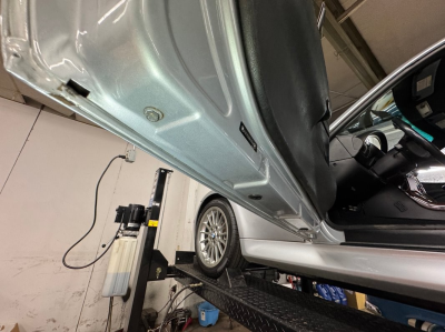 1999 BMW Z3 Coupe in Arctic Silver Metallic over Black