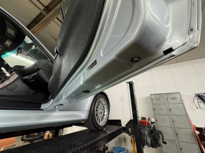 1999 BMW Z3 Coupe in Arctic Silver Metallic over Black