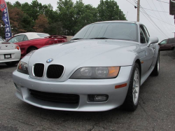 1999 BMW Z3 Coupe in Arctic Silver Metallic over Black