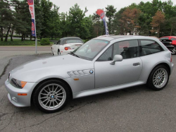 1999 BMW Z3 Coupe in Arctic Silver Metallic over Black