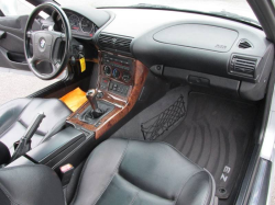 1999 BMW Z3 Coupe in Arctic Silver Metallic over Black