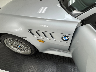 1999 BMW Z3 Coupe in Arctic Silver Metallic over Black