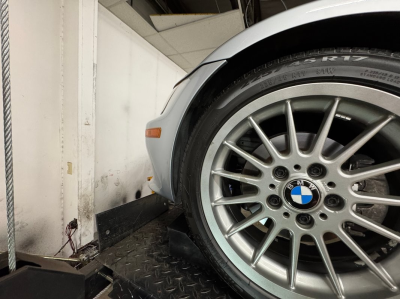 1999 BMW Z3 Coupe in Arctic Silver Metallic over Black