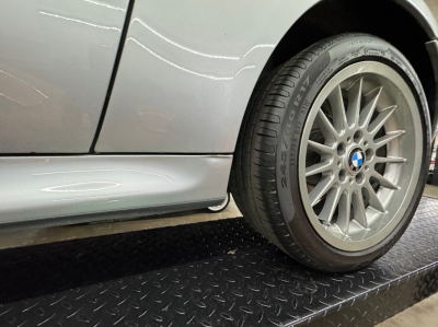 1999 BMW Z3 Coupe in Arctic Silver Metallic over Black