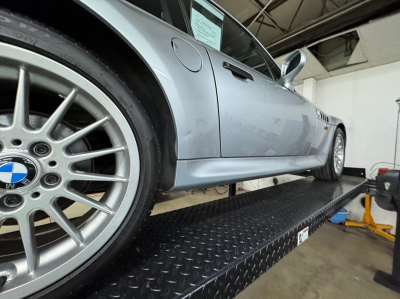 1999 BMW Z3 Coupe in Arctic Silver Metallic over Black