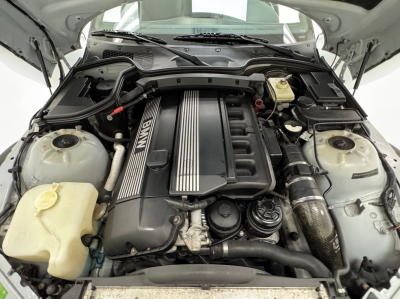 1999 BMW Z3 Coupe in Arctic Silver Metallic over Black