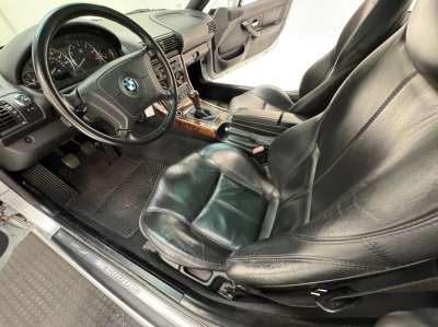 1999 BMW Z3 Coupe in Arctic Silver Metallic over Black