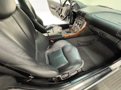 1999 BMW Z3 Coupe in Arctic Silver Metallic over Black