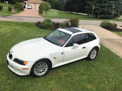 1999 BMW Z3 Coupe in Alpine White 3 over Extended Tanin Red