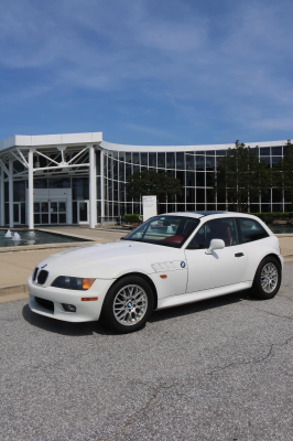 1999 BMW Z3 Coupe in Alpine White 3 over Extended Tanin Red