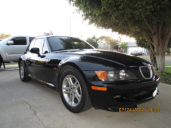 1999 BMW Z3 Coupe in Jet Black 2 over Extended Black