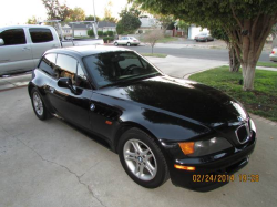 1999 BMW Z3 Coupe in Jet Black 2 over Extended Black