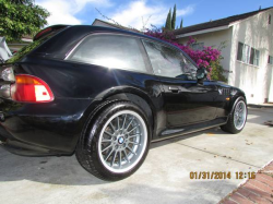 1999 BMW Z3 Coupe in Jet Black 2 over Extended Black