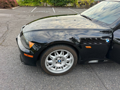 1999 BMW Z3 Coupe in Jet Black 2 over Extended Black